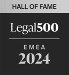 Legal500 Hall of Fame EMEA 2024